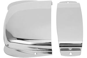 ANGGREK P Bass Pickup Cover Bridge Fender Jazz Pickups Covers Chrome Gitara Precision Silver Teisco Parts Telecaster Gold Vintage Performance Accessories (srebrny kolor)