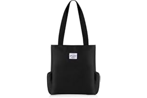 HAWEE Moda Mujer Bolsa de Hombro con Cremallera Ligera, Bolso de Bandolera Totalizador Grande, Bolsa de Mano Impermeable y Multicolor para Compras Trabajo Yoga Playa Vida Diaria Escuela