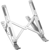 Lunatic 24325 Katlanır 10" 16" Al&uuml;minyum 7 Kademe Y&uuml;kseklik Ayarı Notebook Standı (A&ccedil;ılmış Boyutları : 25.5 x 18 x 15 cm- Kat