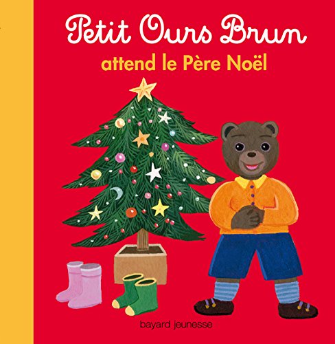 couverture de : Petit Ours Brun attend le P&egrave;re No&euml;l