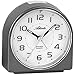Produktbild Atlanta 1932/4 Wecker Quarz Analog Anthrazit Leise Ohne Ticken mit Licht Snooze