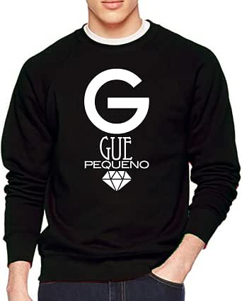 magliettone Felpa - GUE' Pequeno - Unisex Medium Nera : Amazon.it:  Abbigliamento
