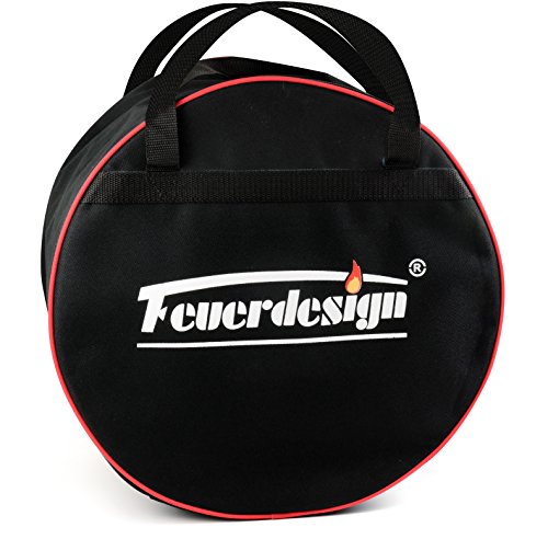 Feuerdesign Holzkohle Tischgrill ‚Vesuvio‘, GRAU, inkl. 2,5kg Grillkohle, 1L Brennpaste & Gratis Grillzange - 7