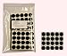 Produktbild 200x haggiy® Anti-Rutsch soft, Moosgummi/Zellgummi, schwarz, Ø 17mm (10 Streifen)