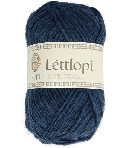 Léttlopi Lichtgewicht 100% Wolgaren – #0058 Donkergrijs Gemêleerd, 50 G (100 M), Geschikt Voor Breinaalden 4-5 Mm, Ideaal Voor Kleding Voor Binnen En Buiten
