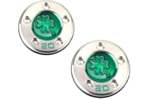 GOOACTION New Golf 2pcs X 20g Green Lucky Clover Four-Leaf Clover Weights for Titleist Scotty Cameron Putters,Green