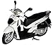 Produktbild Honda SH125I Roller Weiss 1/12 IXO Modell Motorrad mit individiuellem Wunschkennzeichen