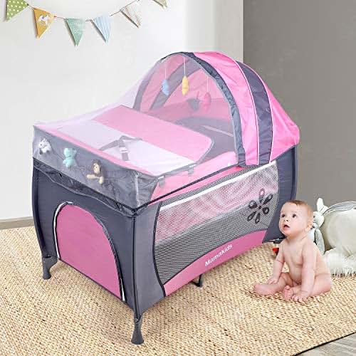 portable baby bed with mosquito net