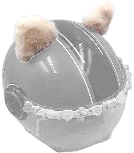 Decorazione Per Casco Moto A Forma Di Orecchie Da Gatto - Personalità E Sicurezza