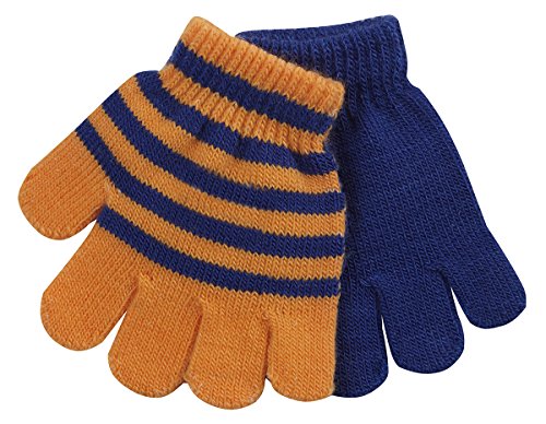 TICK TOCK Baby Boys Gloves Plain Stripy Cold Weather Winter Thermal Soft Warm