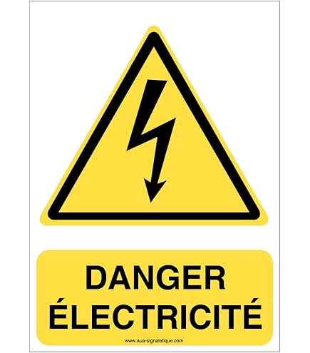 VSafety 65027AN-S'Danger Battery Charging In Progress' Sign, 150mm x 200mm (Pack of 3