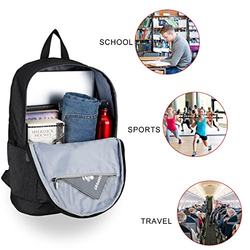 ibagbar Laptop Rucksack Herren Tasche  Schultasche   Arbeitsrucksack mit Laptopfach f  r Notebooks bis 15 6 Zoll