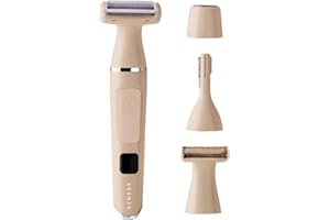 SENSSÈ Sensse 4D Shaver - 4-in-1 Performance: Shave, Trim, Shape, Define - Say Goodbye to Redness, Irritation and Discomfort - Fit for Face and Body