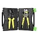 Produktbild Crimpzange + Abisolierzange, OUTAD Crimpzangen Set/Kabelschuhzange Set/Crimpwerkzeuge Set, Wire Stripper Wire Crimper Drahtschneider Schneidzange, 0,14-6mm² Verstellbar, aus Ratchet Manganstahl