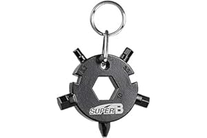 Super B TB-FD08-BK Mini Outil Multifonction Noir
