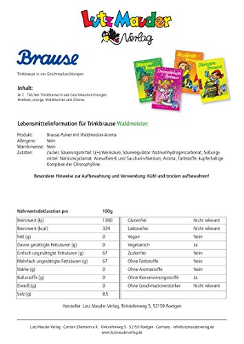 Fußball-Brause, 8 Tütchen, Lutz Mauder, ideal zum Kindergeburtstag, Partyartikel - 5