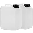 2x 2.5 L canister made from HDPE, with DIN 45 mm cap and UN certification, water canister, food-safe
