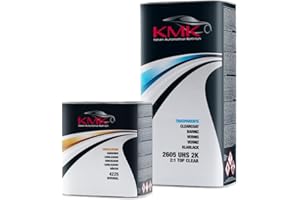 KMK Trasparente UHS 2K 2:1 TOP CLEAR e catalizzatore normale KIT da 7,5 L | Professionale per carrozzeria