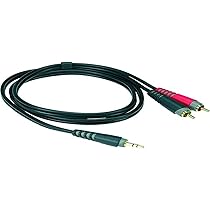 Klotz Cavo Mini Jack 3.5 Mm A 2 RCA - Cavo Audio Per Registrazione Mobile, Connettori Oro - Foto 9