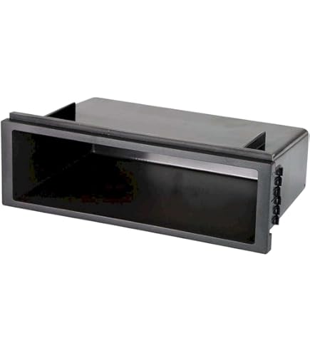 ACV 2-DIN Radioblende Für Nissan 350Z 2002-2005 - Schwarz Mit Fach