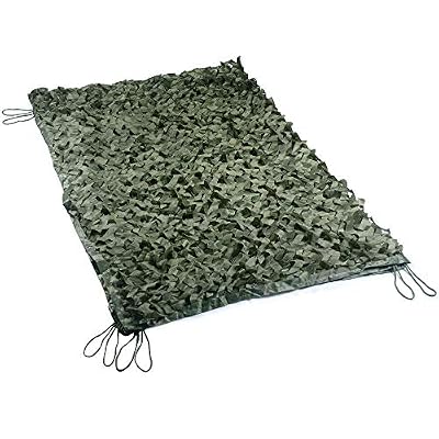 ATR Filet de Camouflage Pergola, Dense, avec réseau de renforcement, adapté pour la Construction Rapide de campings en Plein air et de Jardins Multiples, Vert Pur (Taille: 4 * 8m)