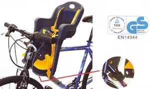Fahrradsitz Kinder Vorne - Mountainbike Kindersitz Mit Pedalen Für 2-6 Jahre
