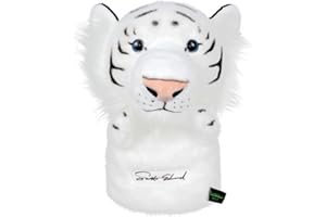 Scott Edward Golf Head Cover, Fit Driver Wood(460cc) and Fairway Wood, Plush Fabric, Smooth and Soft Touch Feeling,Animal Shape