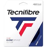 Tecnifibre Tenis X-One BIPHASE 12 m Siyah 1,24 mm