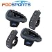 Produktbild Motocycle Interphone Kommunikation, Fodsports Motorrad Bluetooth Headset mit Lenker Fernbedienung, ideal für Reiten und Skifahren(5 Riders/1200M/FM Radio/ Wasserdicht)