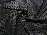 netzstoff schwarz stretch Qualität: 1.-Wahl-Ware (neu). Farbe: schwarz. Material: 100%Polyester. Stoffbreite: ca. 155cm. Gewicht: ca. 100g/m.