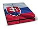 Produktbild Sony PlayStation 4 Designfolie "Slowakei Flagge" Skin Aufkleber für PlayStation 4 (PS4)