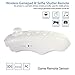 Produktbild OnO® Drahtlos VR Game Controller Portable Gamepad Fernbedienung für 3D-VR-Brille Karton Selfie Kamera Shutter Wireless Mouse Music Player für iPhone iPad E-book Tablet PC-TV-Weiß