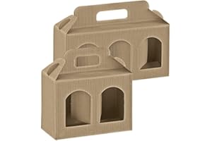 Propac z-p3 F9 Behälter-Gläser canneté, 25 x 8 x 9 cm, 100 Stück