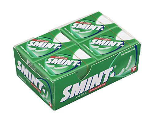 Smint Caramelo Comprimido sin Azúcar Smint Tabs con Sabor a Menta Suave - 12 unidades de 8 gr/ud