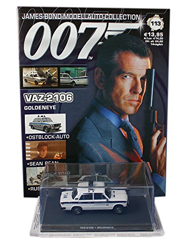 Preisvergleich Produktbild 007 James Bond Car Collection #113 VAZ-2106 (GoldenEye)