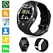 Price comparison product image Smart Watch,Mamum 2018 Bluetooth Smart Watch Phone Mate Full Round Screen SIM For Android For IOS (Black)