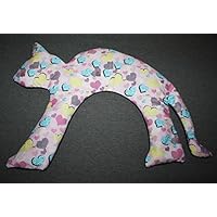 Kirschkernkissen | Körnerkissen | Nackenkissen | Schulterkissen | Wärmekissen | Kältekissen | Nacken | Schulter| Handarbeit | Katze Herzen bunt