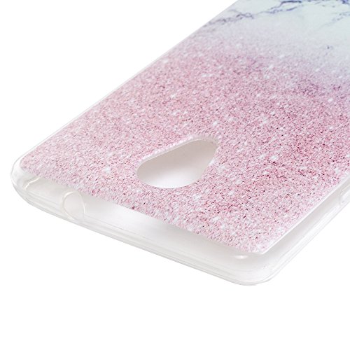 Badalink Wiko Robby Hülle UltraSlim Bunt Durchsichtig Cover Schale TPU Case Silikon Gummi Bumper Schutz Siliconcase Tasche Schutzhülle, Marmorieren - 4