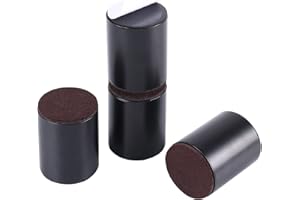 RCHYFEED Rialzi per Mobili da 76 mm Resistenti, Autoadesive Alzata Riser per Mobili Aggiunge 3" di Altezza ai Letti, Rialzi per Piedini Letto Diametro 2,4", 4 PZ Gambe per Mobili Protegge Pavimento