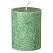 Produktbild durchgefärbte Stumpenkerzen, Stearin-Kerzen in 50mm Durchmesser, Farbe:Dunkelgrün, Größe:90mm hoch
