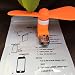 Produktbild Mini-Fan USB-Lüfter Smartphone Andriod, iPhone 6, 7s, Plus, iPad Mini mit Lightning-Anschluss flexibel und leise und tragbar und energieeffizient (kurzer Absatz USB & Andrews)