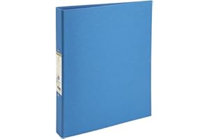 Exacompta - ref. 54982E - 1 Forever rigid binder - 2 round rings, diameter 30 mm - Spine 40 mm - External dimensions: 32 x 26 cm - A4 file format - Colour: light blue