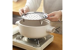 MOUMOUTEN Steamer for Multifunctional, Steamer Insert, Canning Rack, Removable Legs, Steamer Insert (26 x 26 x 5 cm)