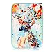 Produktbild MoKo Universal 9-10" Sleeve Hülle - Tragbare Neoprene Schutztasche für iPad 1/2/3/4, iPad Air/Air 2, iPad Pro 9.7", Lenovo Yoga Book 10.1", Samsung Galaxy Tab E 9.6, Tab A 10.1, Weihnachtsrotwild