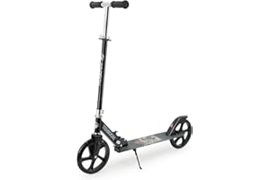 TENBOOM Easy Foldable Scooter for Kids Ages 8-12, scooters for Teens, Adult scooter, City Push Kick Scooter with Large 200MM Wheels for Teens and Adults