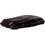 Dachbox Reef 580, Box auto portatutto da tetto, baule portapacchi, Nero