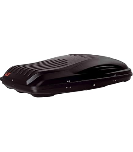 Thule Pacific M Box Portabagagli - 410 Litri, Apertura Singola Destra, Nero, Per Auto - Foto 2