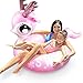 Produktbild Schwimmring,Aufblasbar Tier Luftmatratze Outdoor Pool for Two Person Play, für 1-2 Erwachsene/Kinder Swimming Lifebuoy,Size: 116cm* 110cm*42cm
