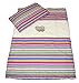Baby's Comfort Baby Bedding Set Duvet Cover and Pillowcase (2-Piece, Magentha Strips/White)
