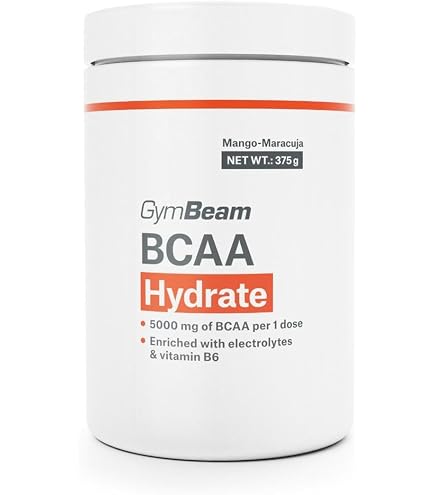 GymBeam BCAA 4:1:1 Istantanei 500g Unflavored - Amminoacidi Ramificati Per Pre Workout, Recupero E Crescita Muscolare - Prodotto Vegano Per Fermentazione